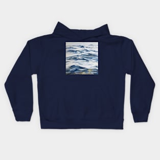 In The Rough - water painting Kids Hoodie